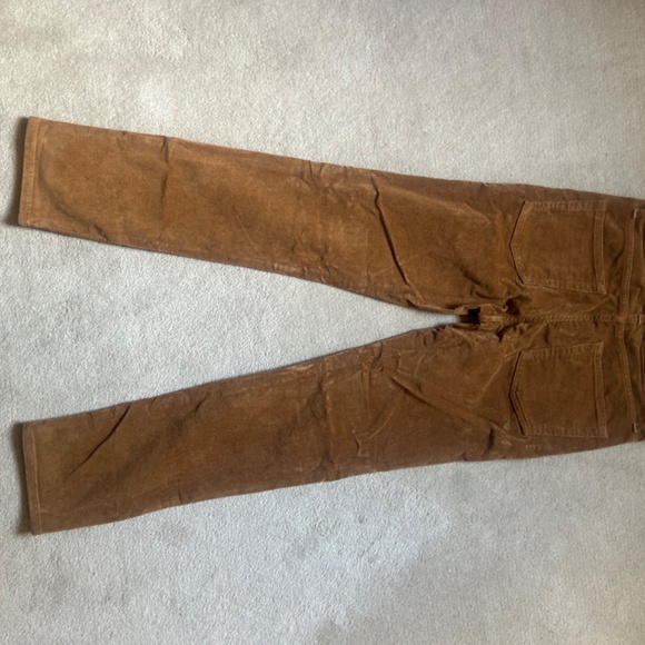 Corduroy straight leg pants - Picture 7 of 16